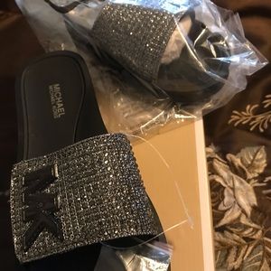Michael kors slides size 5 $40